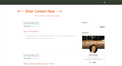 Desktop Screenshot of contenthere.net